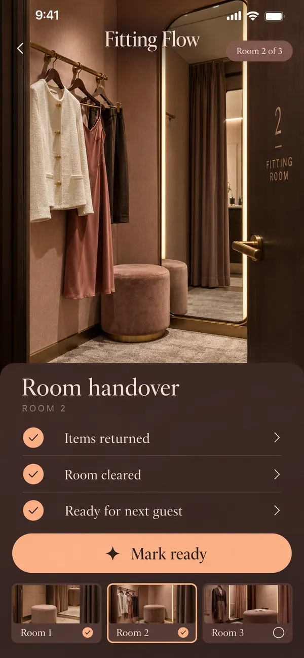 Leave open requests visible for the next shift.