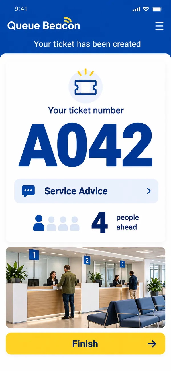 Ticket created.