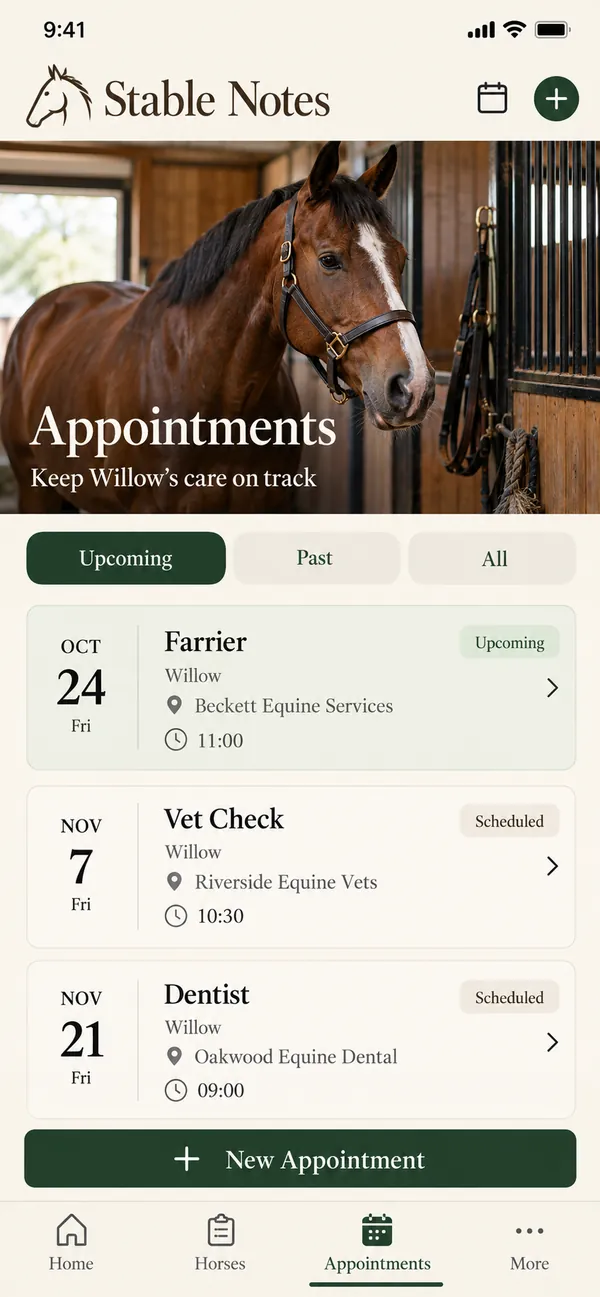 Appointments.