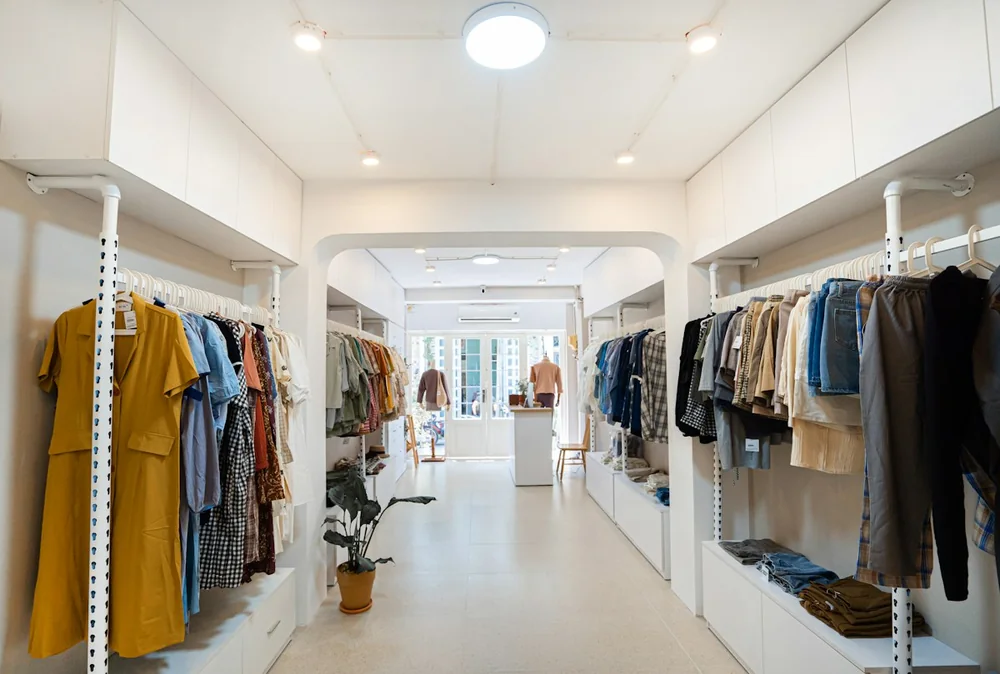 Retail shop interior