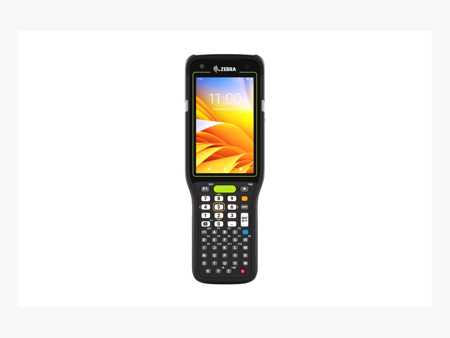 Zebra MC3450 product photograph; configuration illustrative