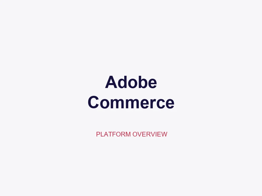 Adobe Commerce