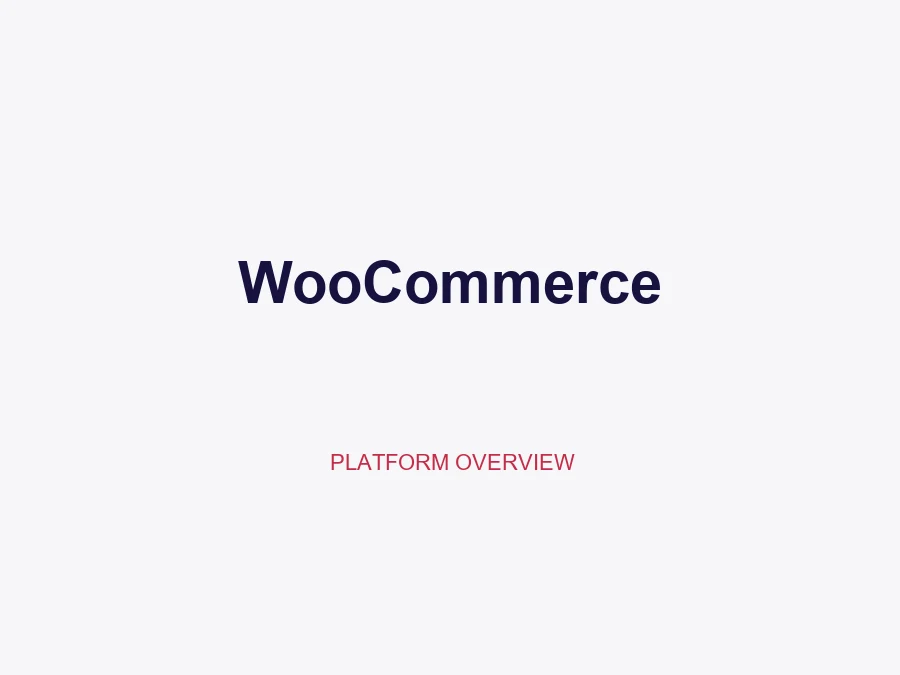 WooCommerce
