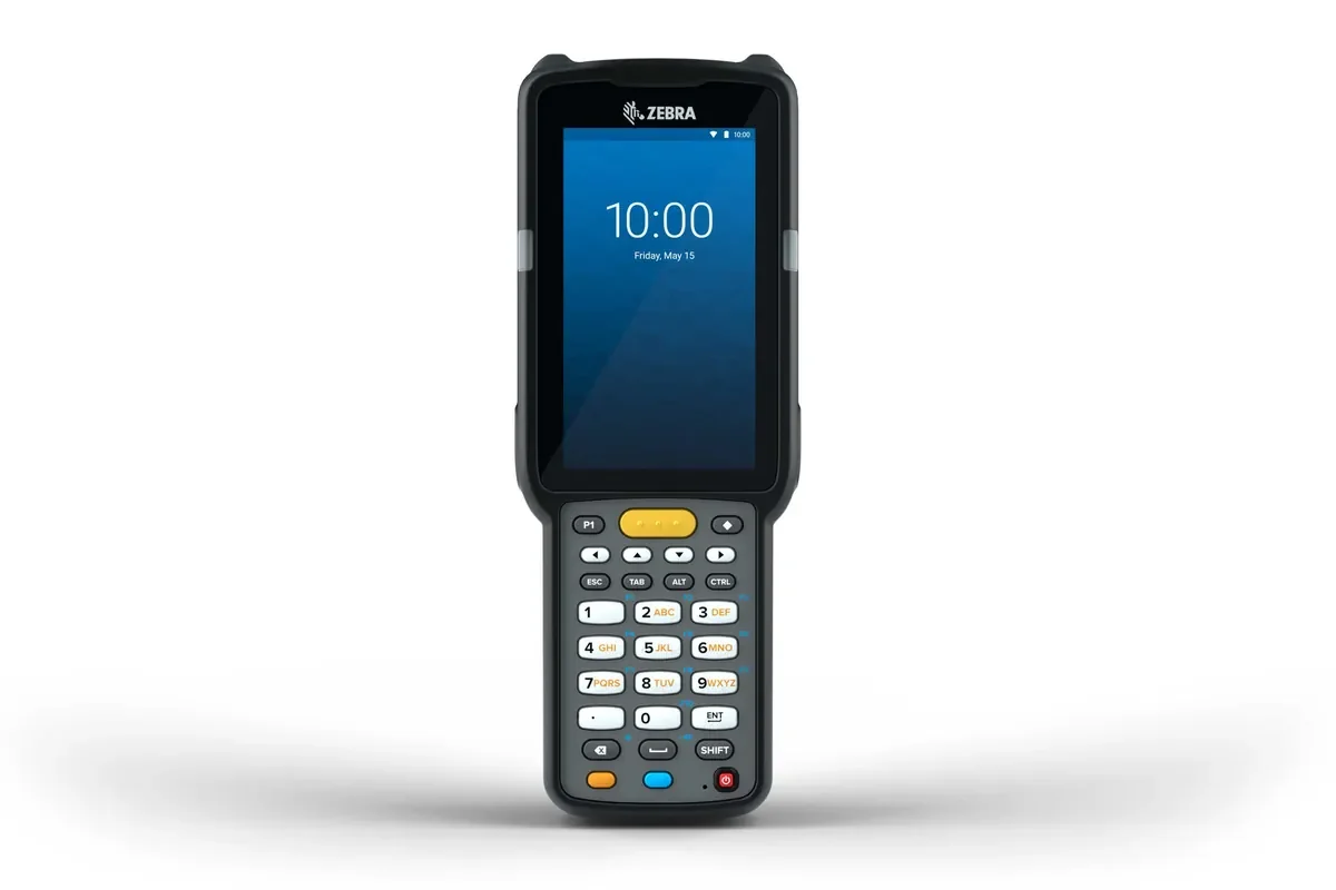 Zebra MC3300x mobile computer, manufacturer product photograph.