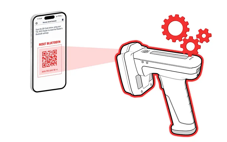 TSL 3128 Bluetooth® UHF RFID RAIN Reader