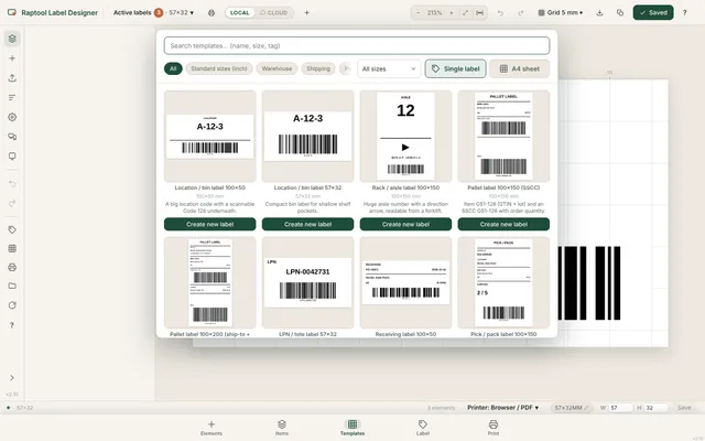 Label Templates